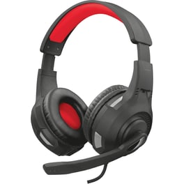 Trust GXT 307 Ravu Gaming Ενσύρματα Ακουστικά 3.5mm - Μαύρα/Κόκκινα