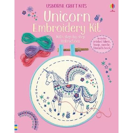 Embroidery Kit: Unicorn image 0