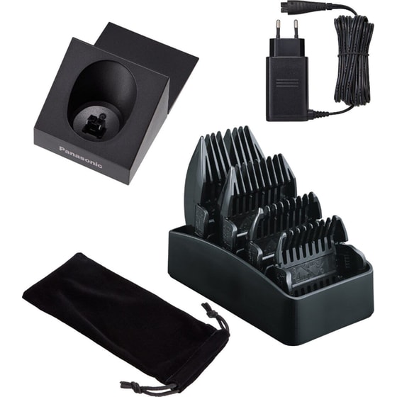 Επαγγελματική Κουρευτική Μηχανή PANASONIC ER-HGP90 με 4 Χτενάκια Μαύρο image 4