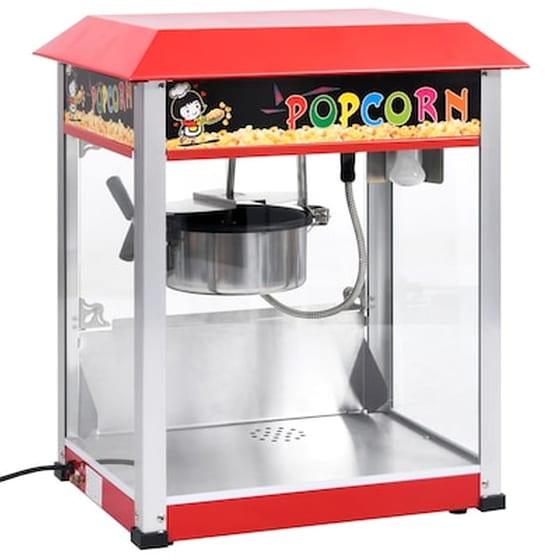Μηχανή Pop - Corn VIDAXL 51058 1400 W 2.7 L Κόκκινο image 2