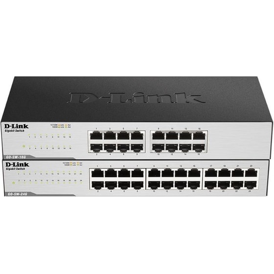 D-Link Network Switch Unmanaged L2 10/100/1000 Mbps με 16 Θύρες image 0