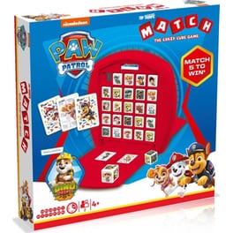 Επιτραπέζιo Winning Moves Top Trumps Match Τhe Crazy Cube Game Paw Patrol