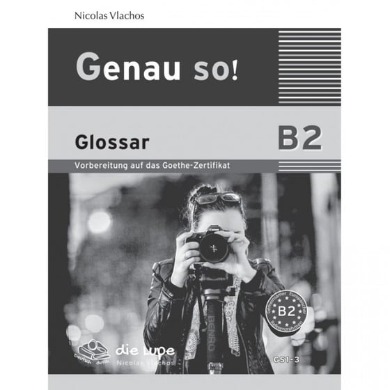 Genau so! B2 Glossar - Deutsche Buchhandlung image 0