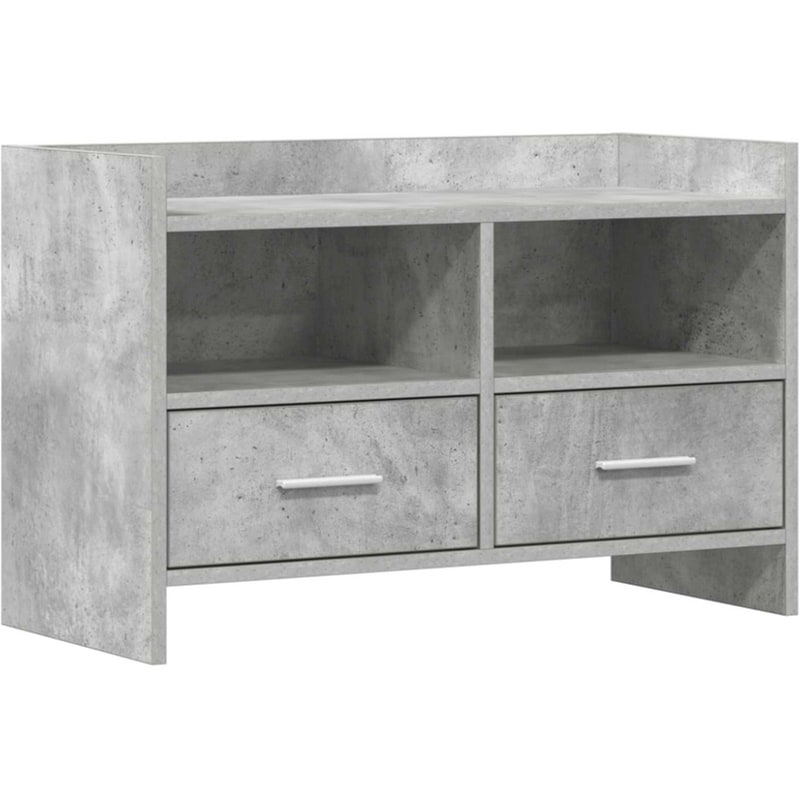Έπιπλο Τηλεόρασης VidaXL 71,5 x 33 x 47 cm - Γκρι Σκυροδέματος