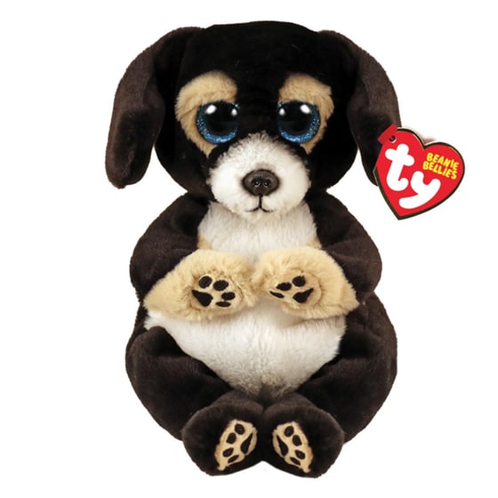 Λούτρινο TY Beanie Bellies Ranger Fluffy Σκυλάκι Μαύρο (15cm) 1607-40700 image 0