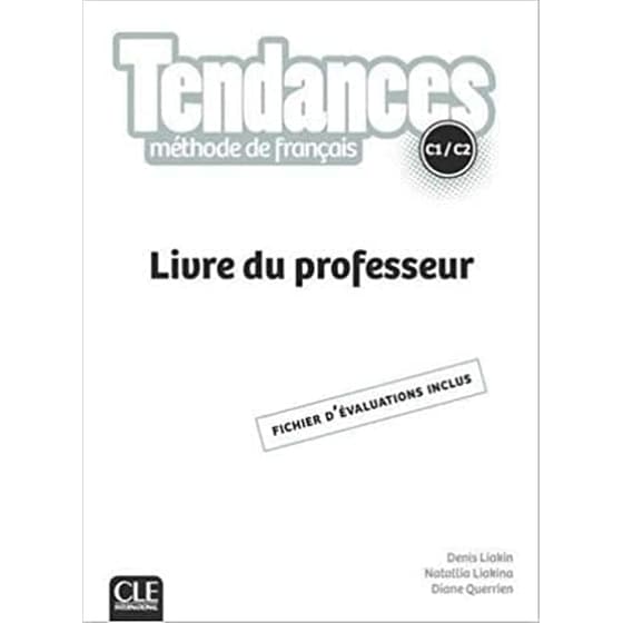 Tendances C1/C2 - Livre du professeur 2ed image 0