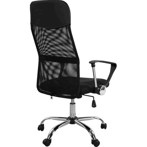 Καρέκλα Γραφείου ArteLibre Αγνώ από Δερματίνη - Μαύρη image 2