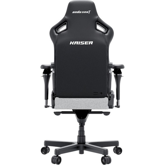 Καρέκλα Gaming Anda Seat Kaiser 4 V2 XLarge με 6D Μπράτσα Υφασμάτινη - Γκρι image 4