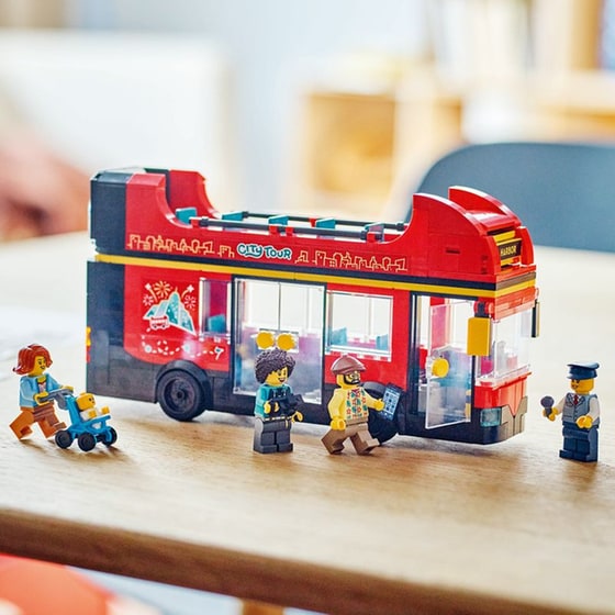 LEGO® City Red Double-Decker Sightseeing Bus (60407) image 6