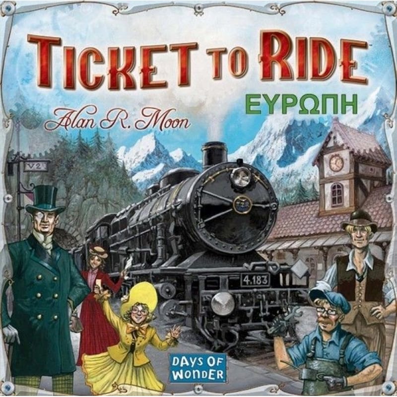 KAISSA Ticket To Ride Europe Επιτραπέζιο (Κάισσα)