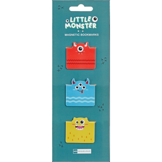 Σετ Μαγνητικοί Σελιδοδείκτες Miquelrius Little Monster (3 Τεμάχια) image 0