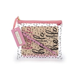 Σημειωματάριο Posh+Pop με Στυλό Erasable Leopard