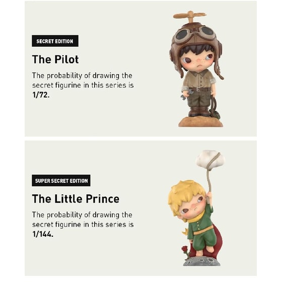 Φιγούρα Pop Mart Hirono x Le Petit Prince Blind Box image 2