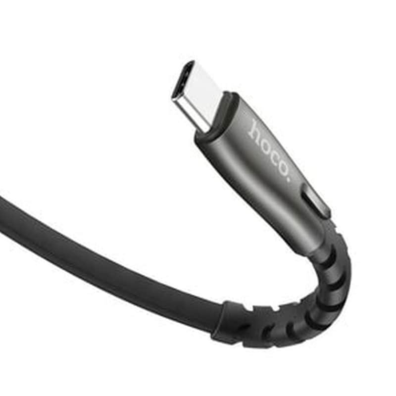 Καλώδιο δεδομένων Hoco U58 Core Usb to Usb-C 3A 1.2m - Black