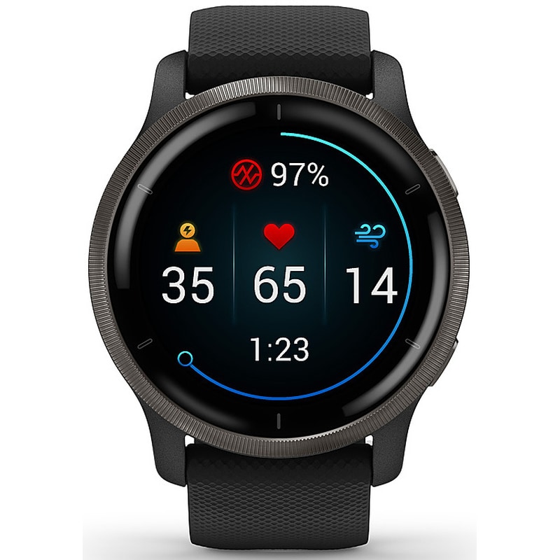 Smartwatch Garmin Venu 2 45mm – Slate/Black