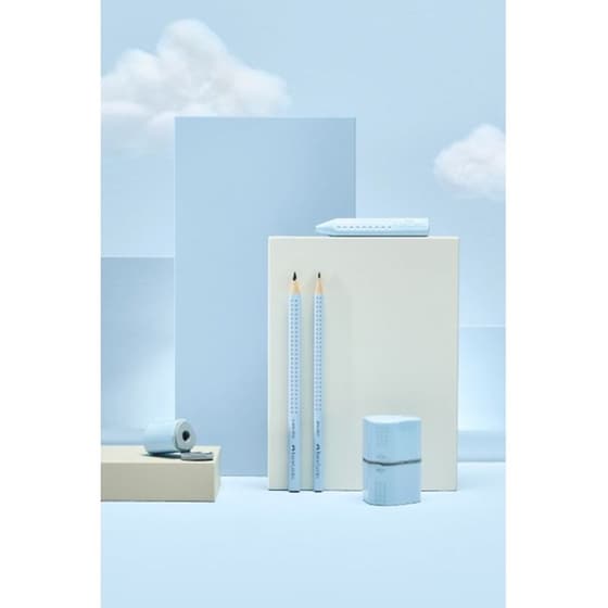 Ξύστρα Βαρελάκι Faber Castell Grip Trio Τριπλή image 3