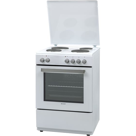 SHARP KF-76HNO22W-DE 69 Lt Λευκό Ηλεκτρική Κουζίνα Εμαγιέ image 4