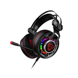 Motospeed G919 Gaming Ενσύρματα Ακουστικά USB με RGB Φωτισμό - Μαύρα