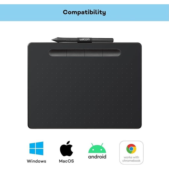 Γραφίδα Wacom Intuos CTL-6100K για Android - Μαύρο image 3