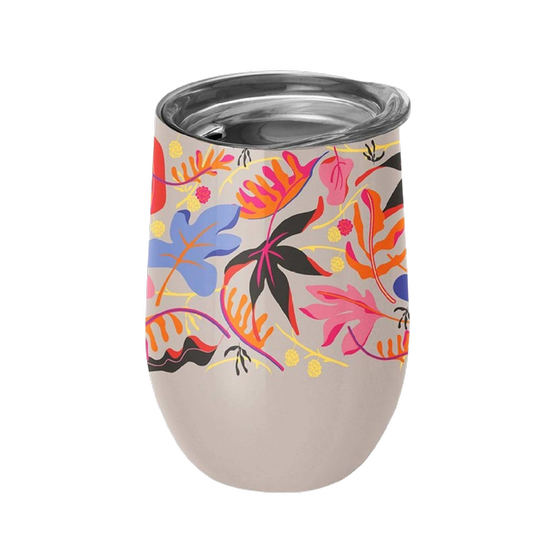 Κούπα Θερμός Chic Mic Garden Bioloco από Ανοξείδωτο Ατσάλι 420ml - Πολύχρωμο image 0