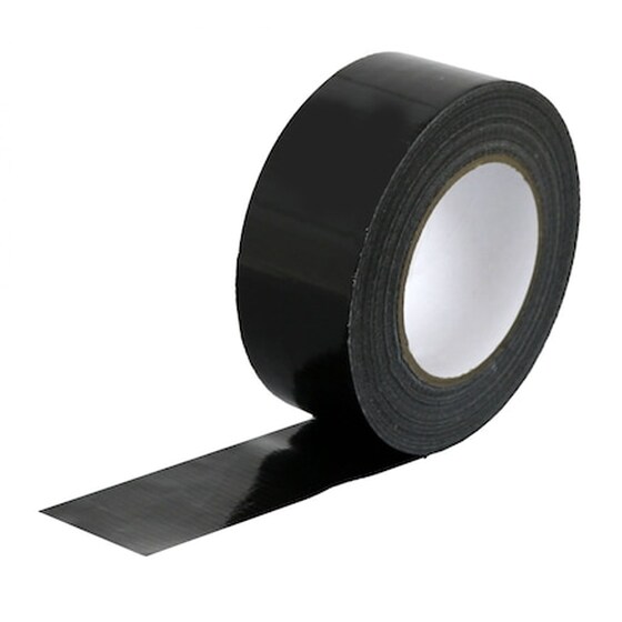 Primo Tape Αυτοκόλλητη Υφασμάτινη Τανία Sel-020, 48mm X 50m, Μαύρη image 0
