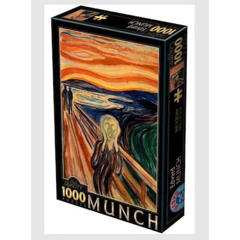 Edvard Munch: Η Κραυγή, 1000 Τεμ.