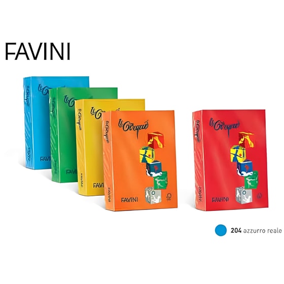 Favini Χαρτί Εκτύπωσης Μπλε A4 80gr 500 φύλλα image 1