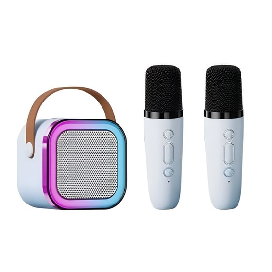 Party Speaker Skysonic K8 με 2 Ασύρματα Μικρόφωνα - Γαλάζιο image 1