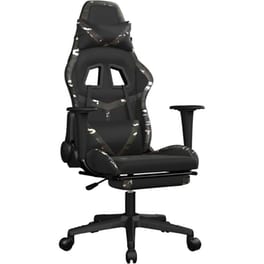 Καρέκλα Gaming VIDAXL 345444 με Υποπόδιο από Τεχνητό Δέρμα