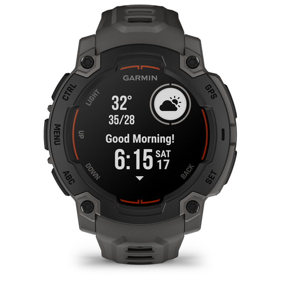 Smartwatch Garmin Instinct E 45mm - Black with Charcoal image 0