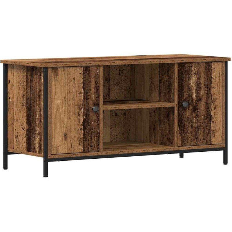Έπιπλο Τηλεόρασης VidaXL 100 x 40 x 50 cm - Παλαιωμένο Ξύλο