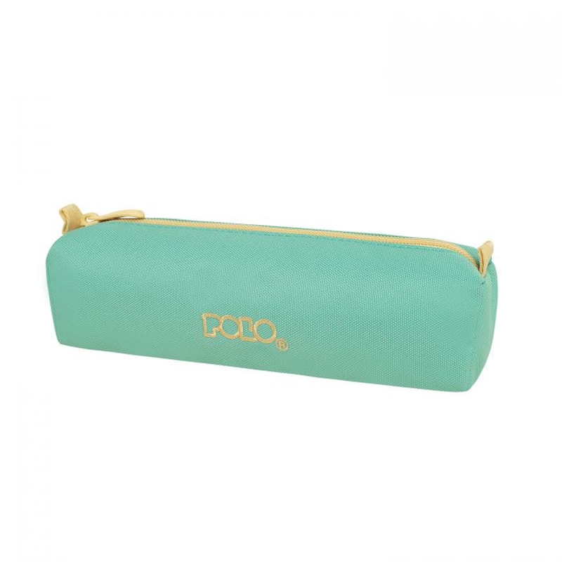 POLO Κασετίνα Βαρελάκι Polo Original Wallet Πετρόλ/Κίτρινο