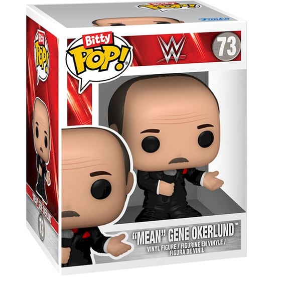 Funko Bitty Pop! - WWE- Bret Hart,Shawn Michaels,Gene Okerlund & Chase 4 τμχ (2,5cm) image 1
