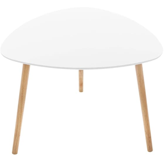 Σετ Τραπεζάκια Σαλονιού Spitishop A-s Mileo 157052a από MDF 3 Τμχ - Λευκά image 3