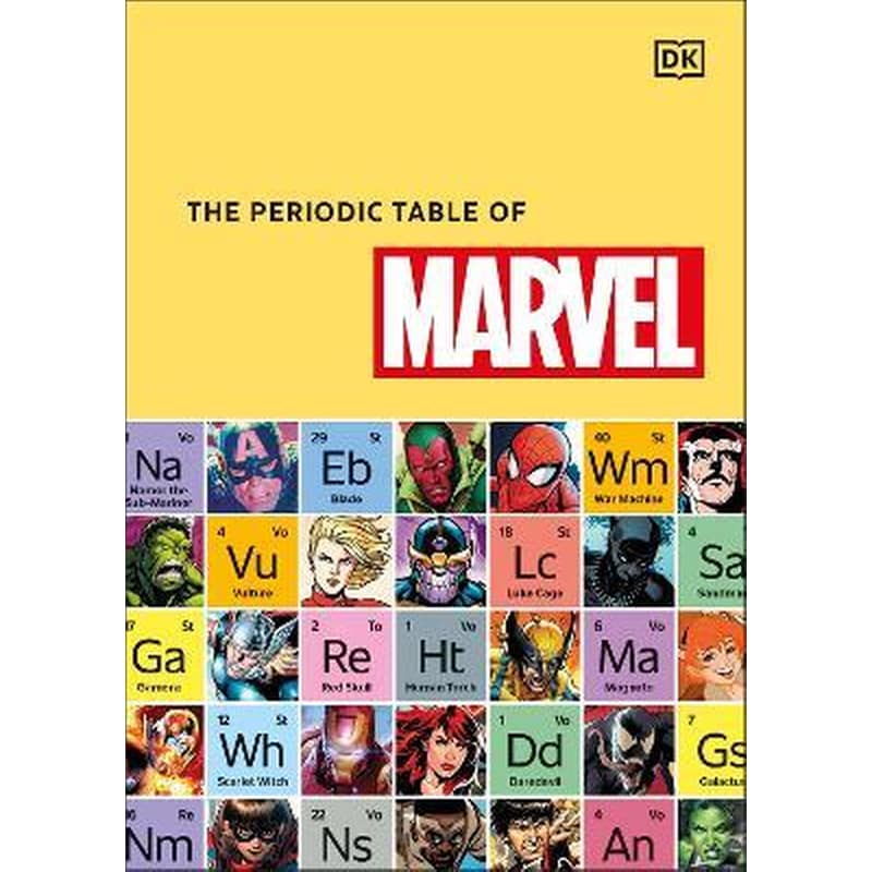 THE PERIODIC TABLE OF MARVEL