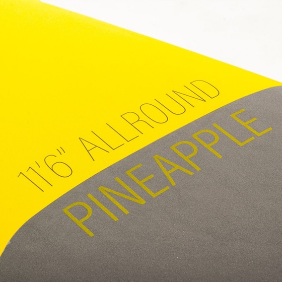 Σανίδα SUP SCK Soft-Top Pineapple 350 x 82 cm - Κίτρινη image 5
