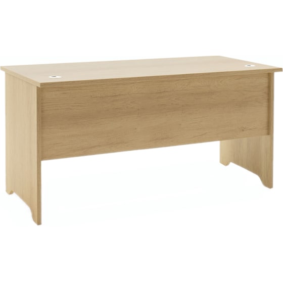 Γραφείο Επαγγελματικό Pakoworld Amazon από Μοριοσανίδα 150x75x75 cm - Μπεζ image 0