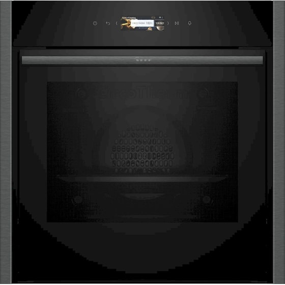 NEFF B54CR31G0 71 Lt Μαύρο Εντοιχιζόμενος Φούρνος Άνω Πάγκου image 0