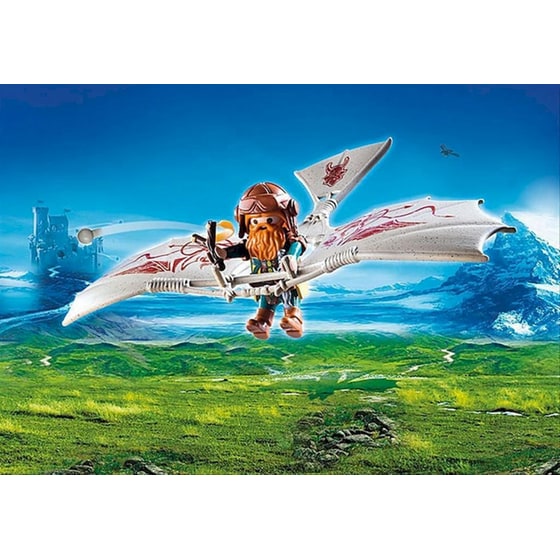 PLAYMOBIL® Knights Νάνος με Αιωρόπτερο (9342) image 3