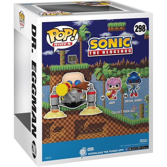Funko Pop! Rides - Rides Sonic The Hedgehog - Dr. Eggman #298 image 2
