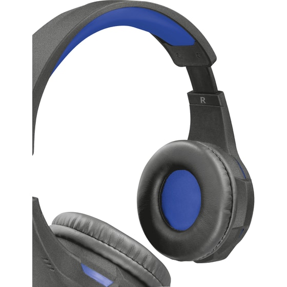 Trust GXT 307B Ravu Ravu Gaming Ενσύρματα Ακουστικά 3.5mm Μαύρα/Μπλε image 5