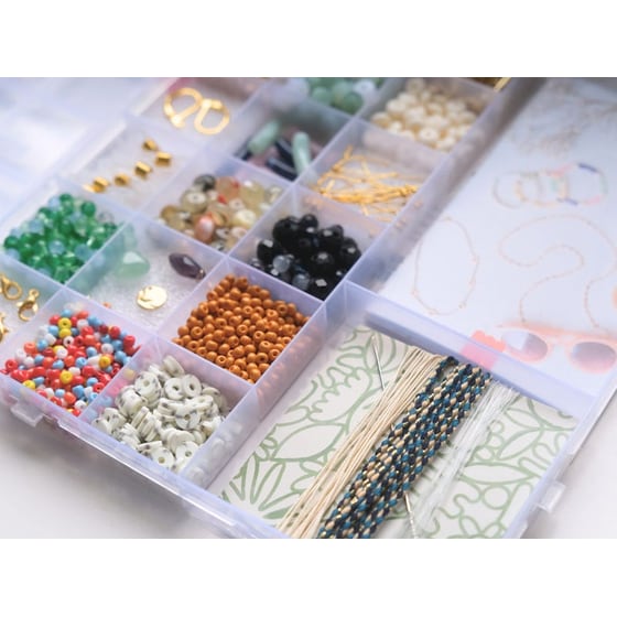 Σετ Δημιουργίας Κατασκευής Κοσμημάτων La Petite Epicerie Maxi Matcha Box με 20 Θήκες image 2