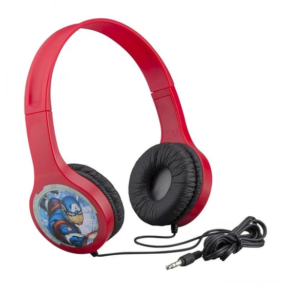 Ekids Avengers Ενσύρματα Ακουστικά Με Ασφαλή Μέγιστη Ένταση Ήχου Για Παιδιά Av-v126 Κόκκινο Ακουστικά Κεφαλής image 1