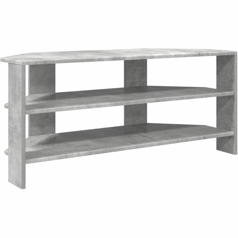 Έπιπλο Τηλεόρασης VidaXL Γωνιακό 102 x 40,5 x 45 cm - Γκρι Σκυροδέματος