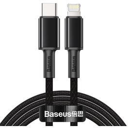 Καλώδιο δεδομένων Baseus Catlgd-a01 Usb-C to Lightning 20W 2m - Black