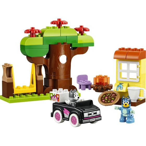 LEGO® DUPLO® Pizza Girls with Muffin and Bluey (10469) image 5