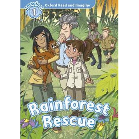 Oxford Read and Imagine: Level 1:: Rainforest Rescue audio CD pack image 0