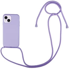 Θήκη Apple iPhone 14 - My Colors CarryHang Strap - Λιλά