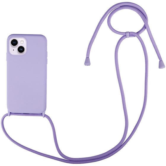 Θήκη Apple iPhone 14 - My Colors CarryHang Strap - Λιλά image 0