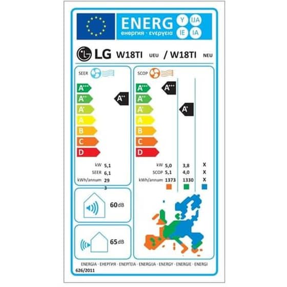 LG DUALCOOL Libero W18TI-NEU/UEU Κλιματιστικό Inverter 18.000 BTU A++/A+++ image 4